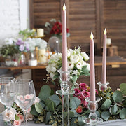 3 pcs 11" tall LED Flameless Taper Candles Lights