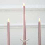 3 pcs 11" tall LED Flameless Taper Candles Lights