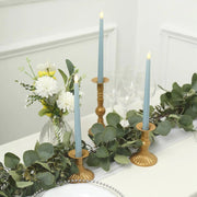 3 pcs 11" tall LED Flameless Taper Candles Lights
