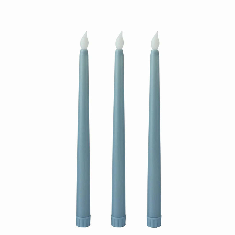 3 pcs 11" tall LED Flameless Taper Candles Lights LED_CAND_TP01_086