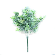 3 pcs 14" tall Eucalyptus Artificial Greenery Bushes - Frosted Green ARTI_GRN03_01