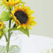 3 pcs 17" tall Faux Silk Sunflower Stems - Yellow ARTI_SUN_001_YEL