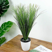 3 pcs 20" Artificial Faux Grass Sprays Stems - Green ARTI_FERN_006_20_GRN