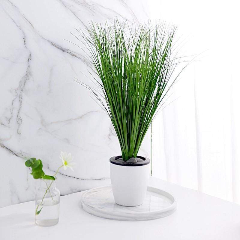 3 pcs 20" Artificial Faux Grass Sprays Stems - Green ARTI_FERN_006_20_GRN