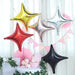 3 pcs 23"x23" Star Mylar Foil Balloons