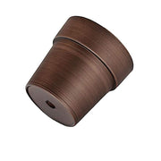 3 pcs 3" tall Metallic Round Plastic Flower Plant Pots