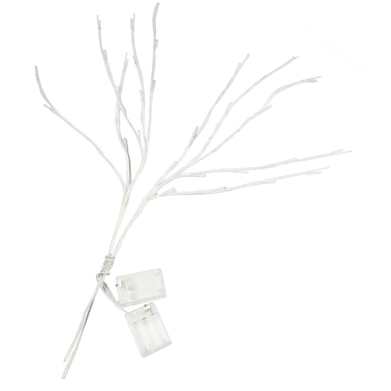 3 pcs 31" tall Branches with 60 LED Lights - White LED_BRCH02_WHT