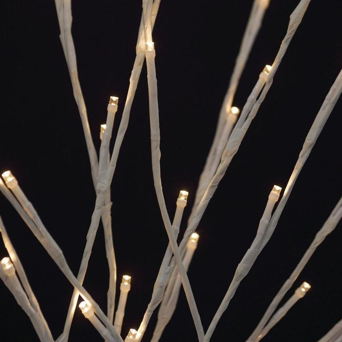 3 pcs 31" tall Branches with 60 LED Lights - White LED_BRCH02_WHT