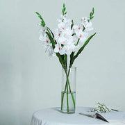 3 pcs 36" Silk Gladiolus Artificial Flower Spray Stems