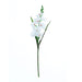3 pcs 36" Silk Gladiolus Artificial Flower Spray Stems ARTI_TROP_001_WHT