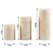 3 pcs 4" 6" 8" tall LED Pillar Candles Lights with Remote Control