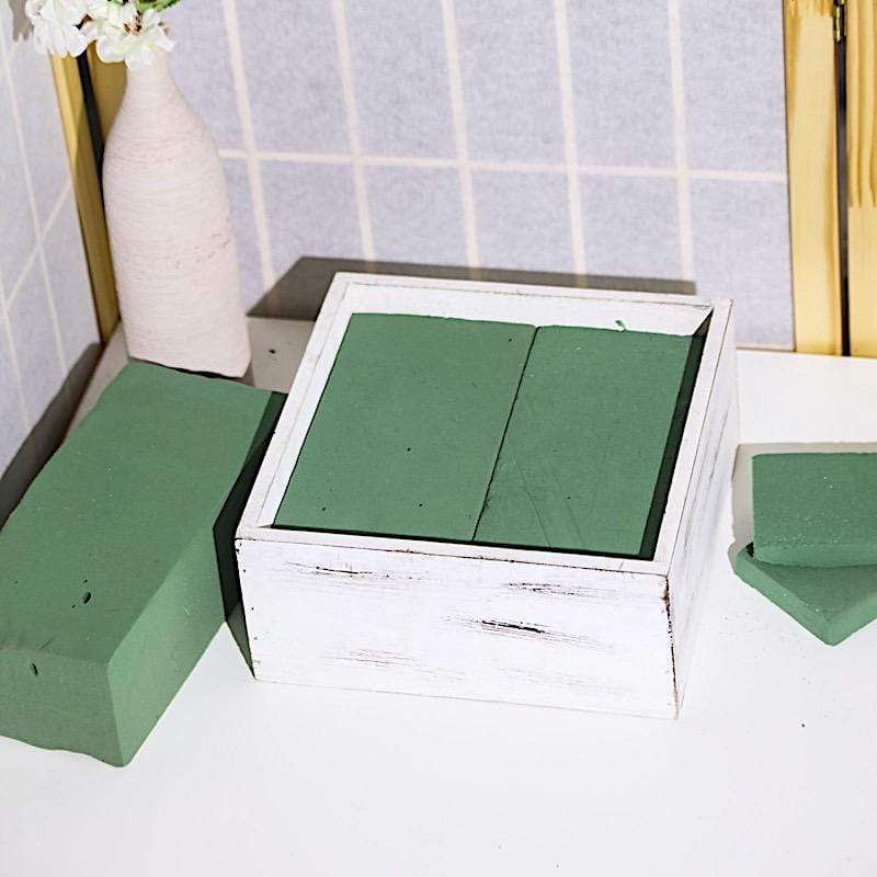 3 pcs 9" long Wet Foam Rectangular Floral Blocks - Green FOAM_ARTI_BRK01
