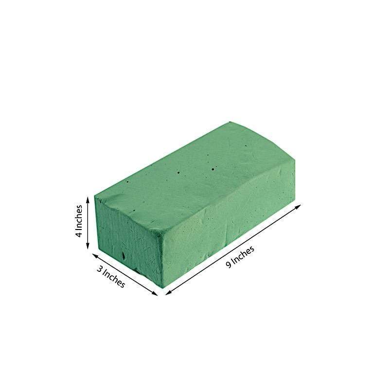 3 pcs 9" long Wet Foam Rectangular Floral Blocks - Green FOAM_ARTI_BRK01