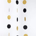 3 pcs 90" long Round Dots Paper Garlands