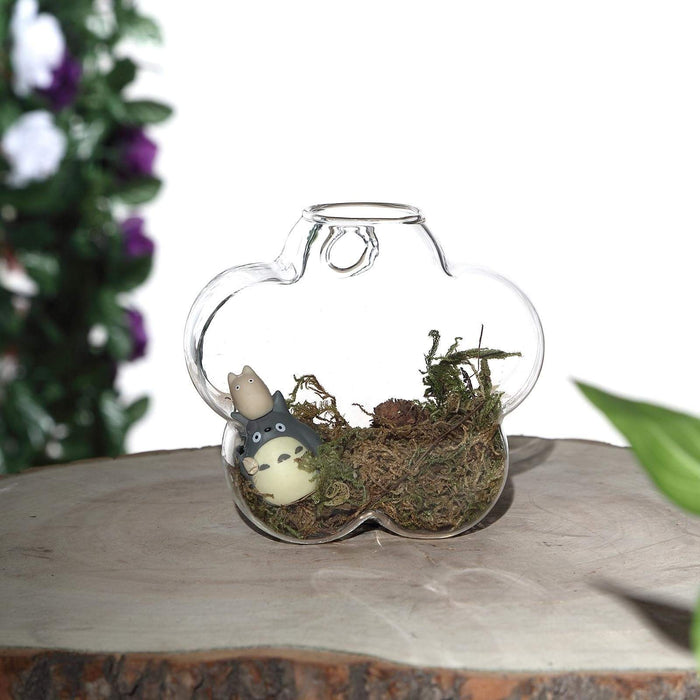 3 pcs Flower Glass Wall Terrariums Vases - Clear GLAS_VASE003_FLO_CLR