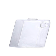 3 pcs Rhombus Glass Wall Terrariums Vases - Clear GLAS_VASE003_DIA_CLR