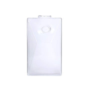 3 pcs Trapezoid Glass Wall Terrariums Vases - Clear GLAS_VASE003_TPZ_CLR