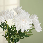 3 Stems 27" Silk Artificial Chrysanthemum Flowers