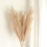 3 Stems 44" Artificial Pampas Grass Faux Plant Sprays