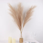 3 Stems 44" Artificial Pampas Grass Faux Plant Sprays
