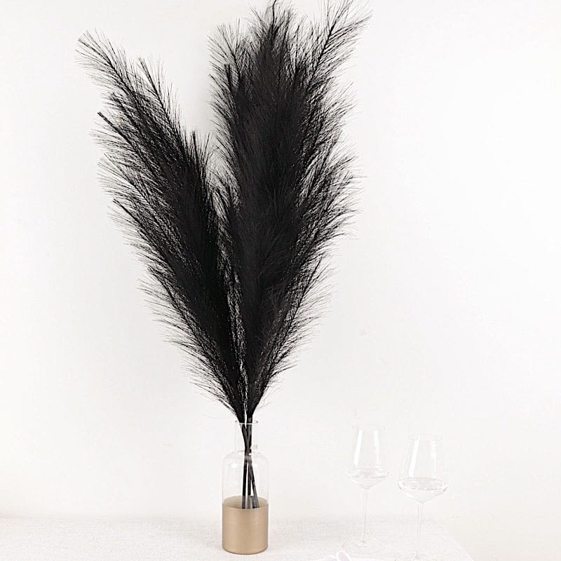 3 Stems 44" Artificial Pampas Grass Faux Plant Sprays
