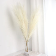 3 Stems 44" Artificial Pampas Grass Faux Plant Sprays