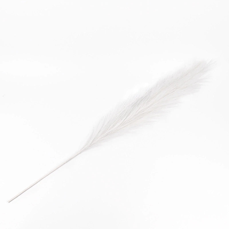 3 Stems 44" Artificial Pampas Grass Faux Plant Sprays ARTI_PAMP_002_L_WHT