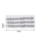 3 strips Stick on Diamond Stickers Self-Adhesive Gems