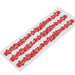 3 strips Stick on Diamond Stickers Self-Adhesive Gems DIA_RST04_RED