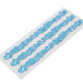 3 strips Stick on Diamond Stickers Self-Adhesive Gems DIA_RST04_TURQ