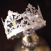 3 strips Stick on Heart Pearl Trims Self-Adhesive Gems