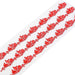 3 strips Stick on Teardrop Strips Self-Adhesive Gems DIA_RST05_RED
