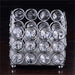 3" tall Crystal Beaded Square Votive Tealight Candle Holder
