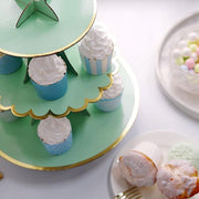 3 Tier 13" tall Cardboard Cupcake Stand Dessert Holder Set