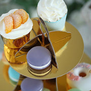 3 Tier 14" tall Cardboard Cupcake Stand Dessert Holder Set