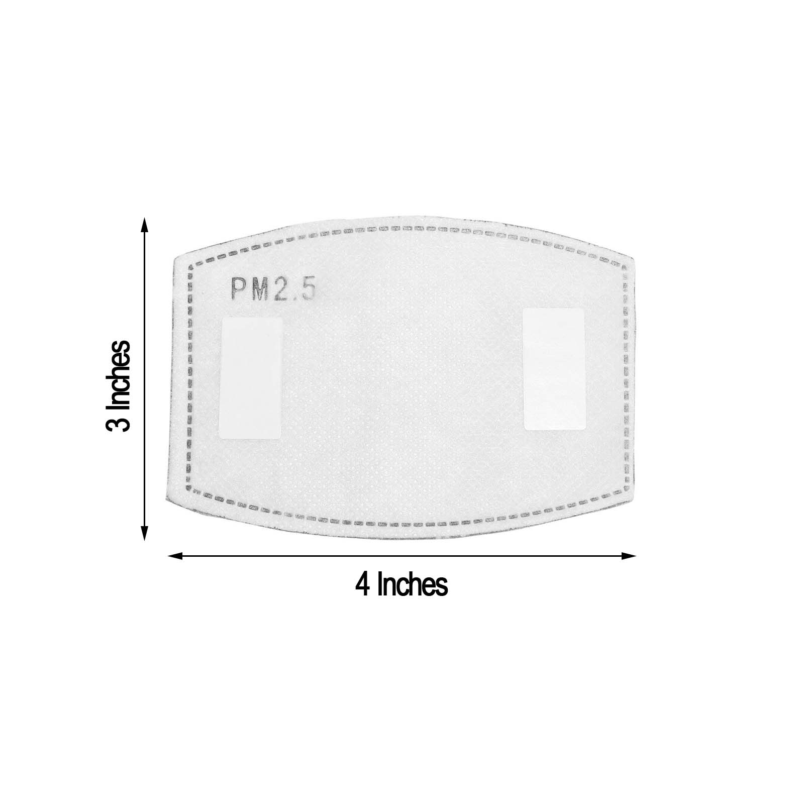 30 pcs 5-Layer PM 2.5 Face Mask Filters Breathable Protective Covers CARE_FIL01