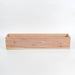 30" x 6" Wood Rectangular Box Planter Holders Centerpieces WOD_PLNT01_30X6_TAN