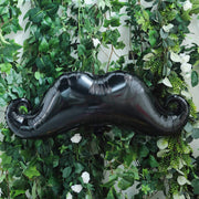 31" long Mustache Mylar Foil Balloon - Black BLOON_FOL0005_37