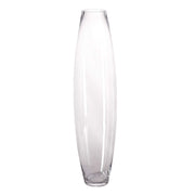 31" tall Cylindrical Glass Vase - Clear VASE_A36_32