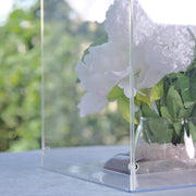 32" tall Acrylic Display Box Centerpiece Pedestal Riser Column