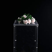 32" tall Acrylic Display Box Centerpiece Pedestal Riser Column