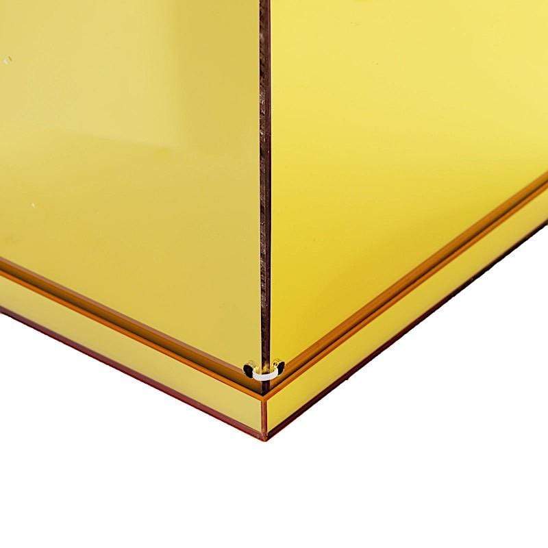 32" tall Acrylic Display Box Centerpiece Pedestal Riser Column