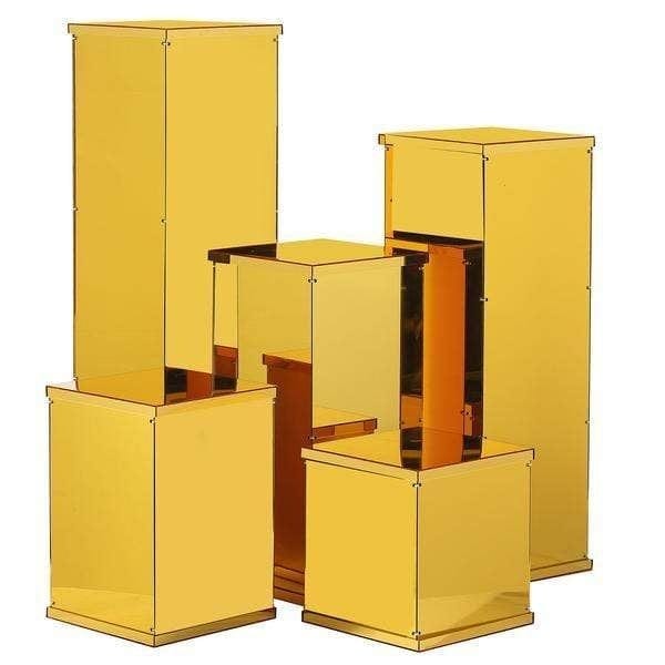 32" tall Acrylic Display Box Centerpiece Pedestal Riser Column