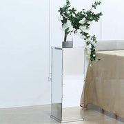 32" tall Acrylic Display Box Centerpiece Pedestal Riser Column