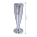 32" tall Mirror Mosaic Wedding Vase - Silver PROP_MIR01