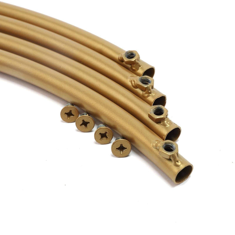 32" wide Round Metal Floral Hoop Wreath Ring - Gold WOD_HOPMET2_32_GOLD