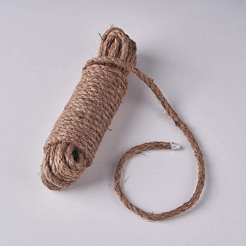 33 ft String Jute Rope Craft Twine - Natural RIB_JUTE_012_32