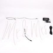 33" long LED Mr and Mrs Neon Light Sign - Warm White LED_NEOSIGN01_MRS_CLR