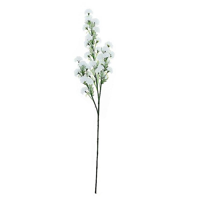33" tall 2 Silk Chrysanthemum Mums Bushes ARTI_MUM_002_WHT