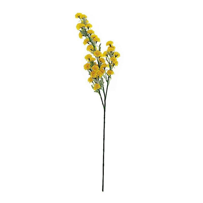 33" tall 2 Silk Chrysanthemum Mums Bushes ARTI_MUM_002_YEL